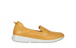 Półbuty -161 161 711 Yellow 161359, Żółty, Skóra naturalna | Bayla Discount