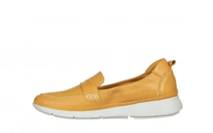 Półbuty -161 161 711 Yellow 161359, Żółty, Skóra naturalna | Bayla Discount