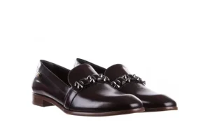 Półbuty -156 3313 Bordowo-Czarne, Skóra naturalna | Bayla New