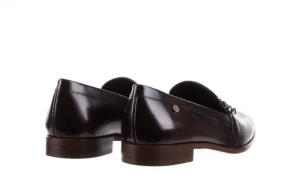 Półbuty -156 3313 Bordowo-Czarne, Skóra naturalna | Bayla New