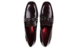 Półbuty -156 3313 Bordowo-Czarne, Skóra naturalna | Bayla New