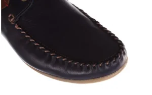 Półbuty -081 872 Granat, Skóra naturalna | Bayla New