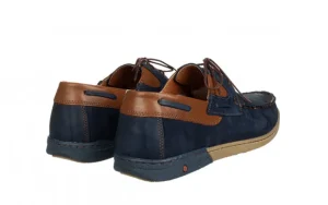 Półbuty -081 972 Juma Blue AX 081127, Granatowy, Skóra naturalna | Bayla Discount