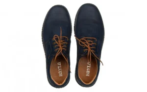 Półbuty -081 958 Juma Blue AX 081121, Granatowy, Skóra naturalna | Bayla Online