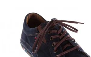 Półbuty -081 766 Juma Blue AX 23 081109, Granatowy, Skóra naturalna | Bayla Fashion