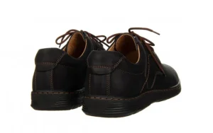 Półbuty -081 958 Juma Czarna AX 081122, Czarny, Skóra naturalna | Bayla Clearance