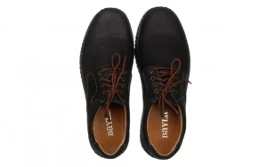 Półbuty -081 958 Juma Czarna AX 081122, Czarny, Skóra naturalna | Bayla Clearance