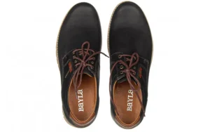 Półbuty -081 761 Juma Czarna AX 23 081117, Czarny, Skóra naturalna | Bayla Outlet