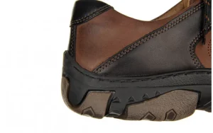 Półbuty -081 941 Juma Czarna II Denger 081119, Czarny, Skóra naturalna | Bayla Discount