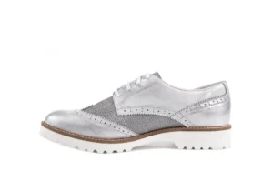 Półbuty -099 8734 K.Srebro, Skóra naturalna | Bayla Best