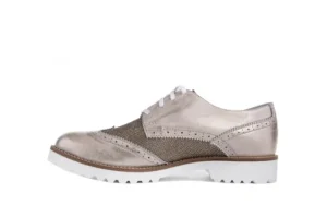 Półbuty -099 8734 K.Złoto, Skóra naturalna | Bayla Fashion