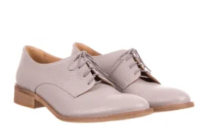 Półbuty -156 3301 Mustang Szary Ł7, Skóra naturalna | Bayla Best