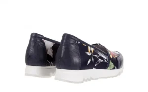 Półbuty -131 8406 Oceano, Granat, Skóra naturalna | Bayla Hot