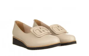 Półbuty -159 4259 001-P Beż Lico 159036, Skóra naturalna | Bayla Outlet