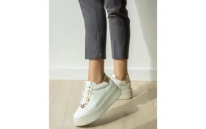 Półbuty -159 5066 010-P Biały Lico 159187, Skóra naturalna | Bayla Outlet