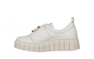 Półbuty -159 4188 010-P Biały Lico 159029, Biały, Skóra naturalna | Bayla Fashion