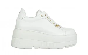 Półbuty -159 5060 010-P Biały Lico 159183, Skóra naturalna | Bayla Fashion