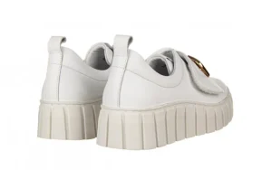 Półbuty -159 4188 010-P Biały Lico 159029, Biały, Skóra naturalna | Bayla Fashion