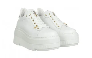 Półbuty -159 5060 010-P Biały Lico 159183, Skóra naturalna | Bayla Fashion