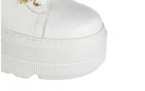 Półbuty -159 5060 010-P Biały Lico 159183, Skóra naturalna | Bayla Fashion