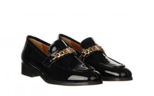 Półbuty -157 4185 090-P Czarny Lakier 157030, Skóra naturalna | Bayla Clearance