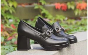 Półbuty -159 4708 076-P Czarny Lico 159160, Skóra naturalna | Bayla Discount