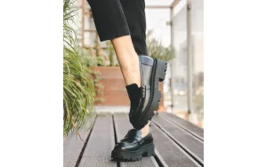 Półbuty -159 4773 076-P Czarny Lico 159153, Skóra naturalna | Bayla Best