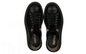 Półbuty -159 4873 076-P Czarny Lico 159150, Skóra naturalna | Bayla Clearance