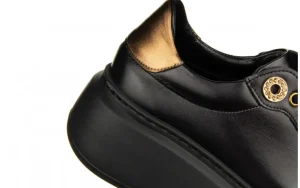 Półbuty -159 4873 076-P Czarny Lico 159150, Skóra naturalna | Bayla Clearance