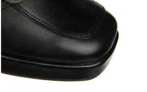 Półbuty -159 4708 076-P Czarny Lico 159160, Skóra naturalna | Bayla Discount