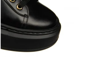 Półbuty -159 4873 076-P Czarny Lico 159150, Skóra naturalna | Bayla Clearance
