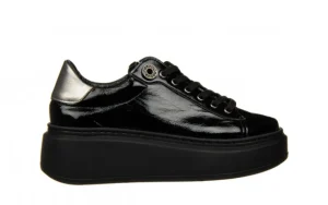 Półbuty -159 4873 090-P Czarny Naplak 159156, Skóra lakierowana | Bayla Online