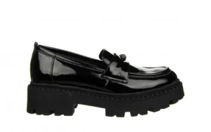 Półbuty -159 4897 090-P Czarny Naplak 159162, Skóra lakierowana | Bayla Clearance