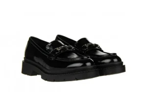 Półbuty -159 4898 090-P Czarny Naplak 159163, Skóra lakierowana | Bayla Outlet