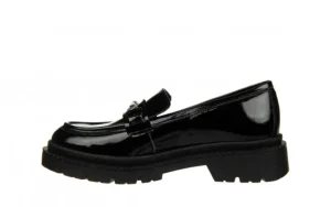 Półbuty -159 4898 090-P Czarny Naplak 159163, Skóra lakierowana | Bayla Outlet