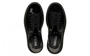 Półbuty -159 4873 090-P Czarny Naplak 159156, Skóra lakierowana | Bayla Online