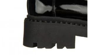 Półbuty -159 4897 090-P Czarny Naplak 159162, Skóra lakierowana | Bayla Clearance