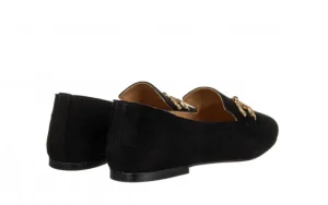 Półbuty -159 4959 003-P Czarny Zamsz 159194, Skóra naturalna | Bayla Online