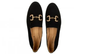 Półbuty -159 4959 003-P Czarny Zamsz 159194, Skóra naturalna | Bayla Online