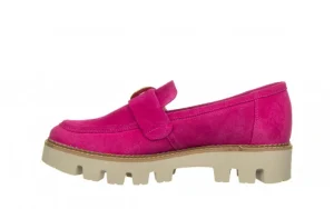 Półbuty -159 4806 152-P Fuksja Welur 159122, Skóra naturalna | Bayla Online