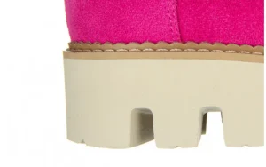 Półbuty -159 4806 152-P Fuksja Welur 159122, Skóra naturalna | Bayla Online