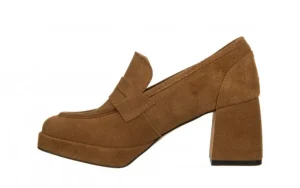 Półbuty -159 4670 005-P Rudy Welur 159107, Skóra naturalna | Bayla Sale