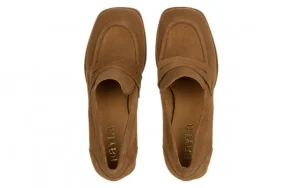 Półbuty -159 4670 005-P Rudy Welur 159107, Skóra naturalna | Bayla Sale