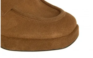 Półbuty -159 4670 005-P Rudy Welur 159107, Skóra naturalna | Bayla Sale