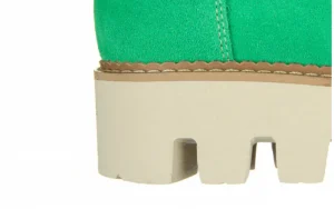 Półbuty -159 4806 066-P Seledyn Welur 159123, Skóra naturalna | Bayla Clearance