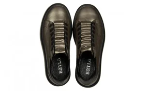 Półbuty -159 4673 164-P Tłocz Lico 159154, Złoty, Skóra naturalna | Bayla Outlet