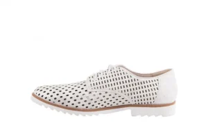 Półbuty -018 1133-221 White Silver 018505, Biały/Srebrny, Skóra naturalna | Bayla New