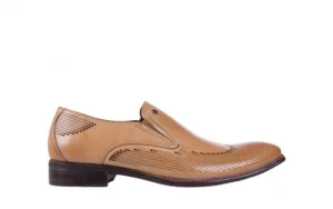 Półbuty -122 AT160-4 Apricot, Beż, Skóra naturalna | Bayla Hot