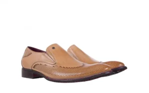 Półbuty -122 AT160-4 Apricot, Beż, Skóra naturalna | Bayla Hot