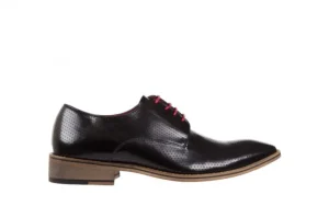 Półbuty -122 AT706-1 Black, Czarny, Skóra naturalna | Bayla Hot